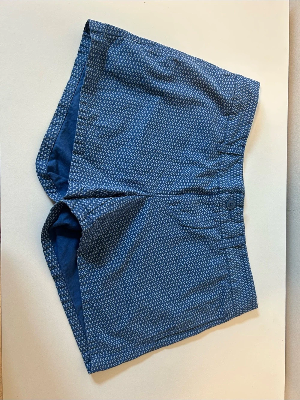 GAP Navy Blue Patterned Women’s Bermuda Shorts